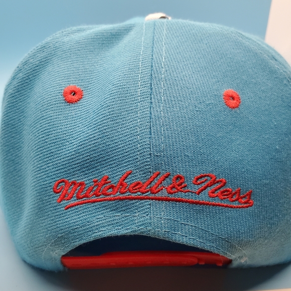 Bait / NBA / Mitchell And Ness Rare Collab Vancouver Grizzlies hat.  Teal - Picture 3 of 7